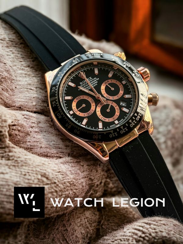 ROLEX DAYTONA FIBER BELT ROSE GOLD