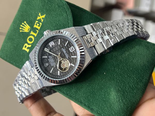 ROLEX LAND DWELLER OPEN HEART BLACK