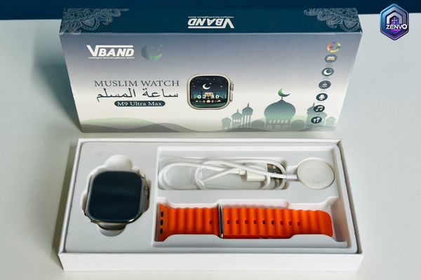 Muslim Smartwatch M9 Ultra Max – Orange Color