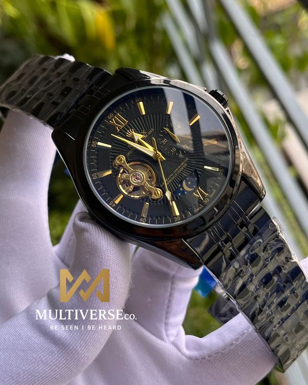 ROLEX Open Heart Full Black Moonphase (SEMI AAA)