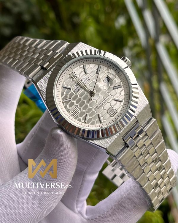 ROLEX LAND DWELLER SILVER  (AA)