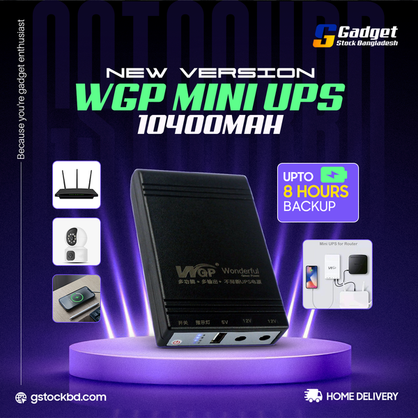 New Version WGP mini UPS 10400mAh