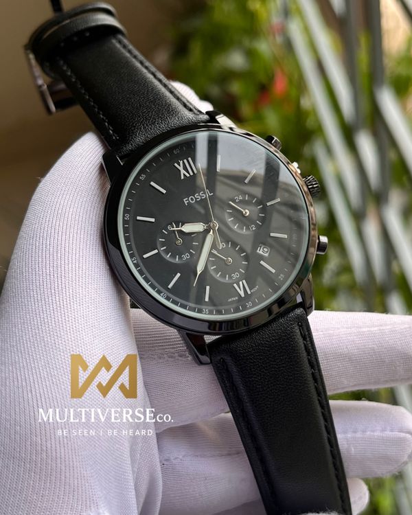 FOSSIL ALL BLACK CHRONO (AA)