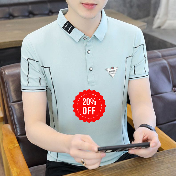 Premium Cotton Polo T-Shirt For Men – Timeless Style & Comfort