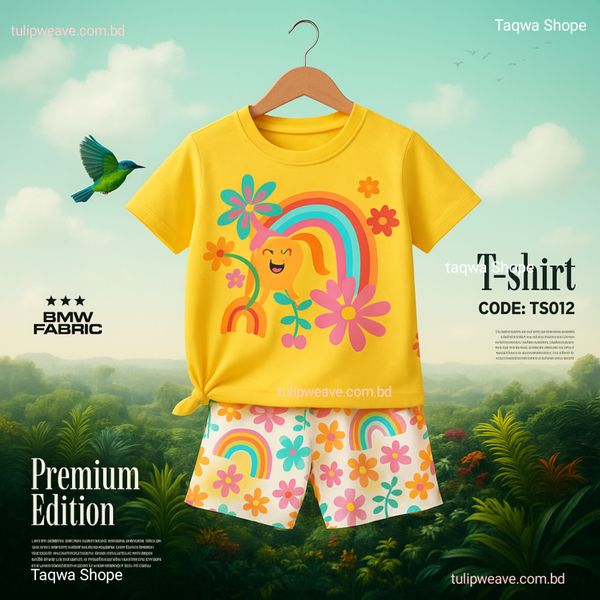 🌈 Stylish T-Shirts for Your Little One! 👕✨