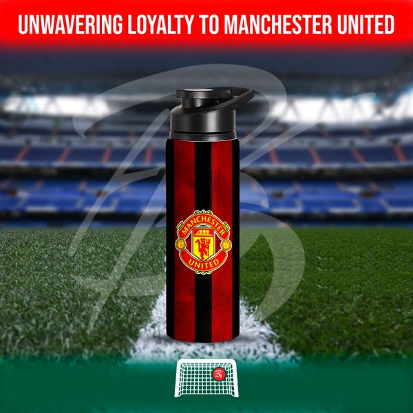 Red Reimagined – Man Utd Logo with Cubic Pride