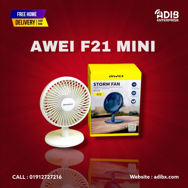 AWEI F21 MINI Rechargeable Fan