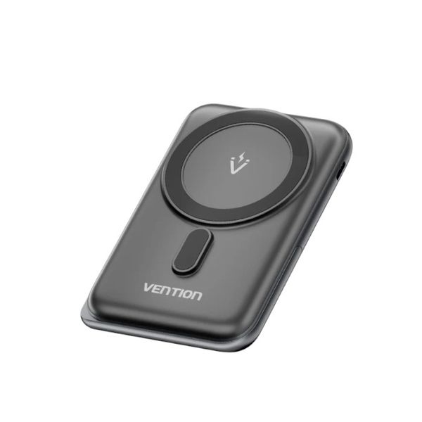 VENTION FHNW0 20W 10000mAh Magnetic Wireless Power Bank – Black
