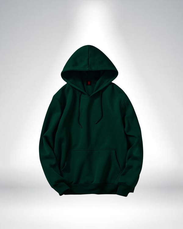 Premium Bottle Green Hoodie