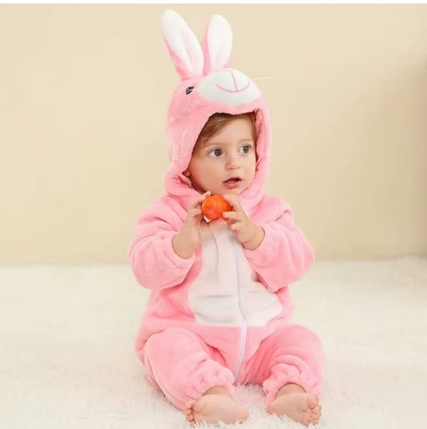 Rabbit One Piece Baby Jumpsuit - Image 8