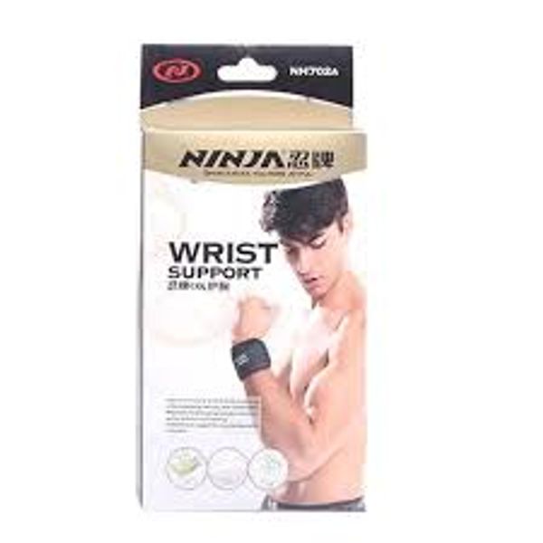 NH702 Wrist Support – Black 2 pcs