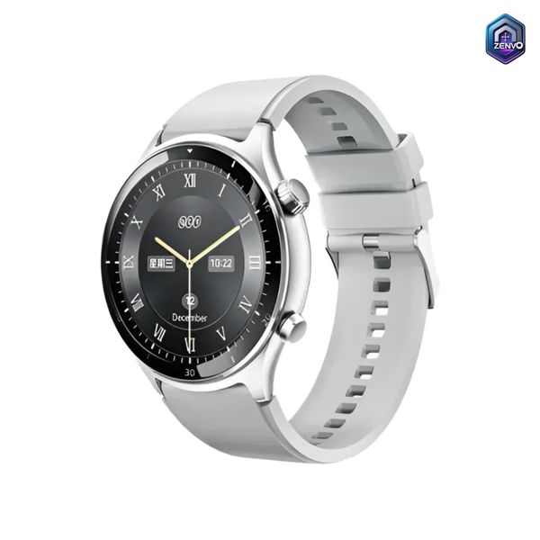 QCY Active GT Bluetooth Calling Smart Watch – Silver