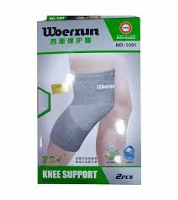 Knee Support - Ash - 2 Pcs (Brand: Woerxun)