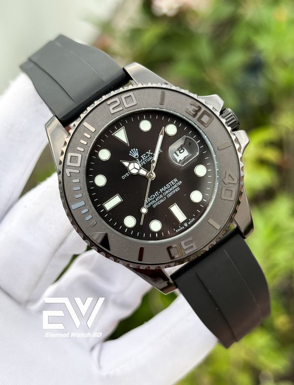 ROLEX YEACH MASTER SWEEP FULL BLACK