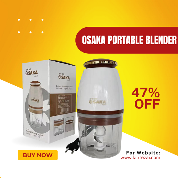 OSAKA Portable Blender 1800W – Multi-Functional Blender for Juice, Meat, Ice & Spices | 700ml