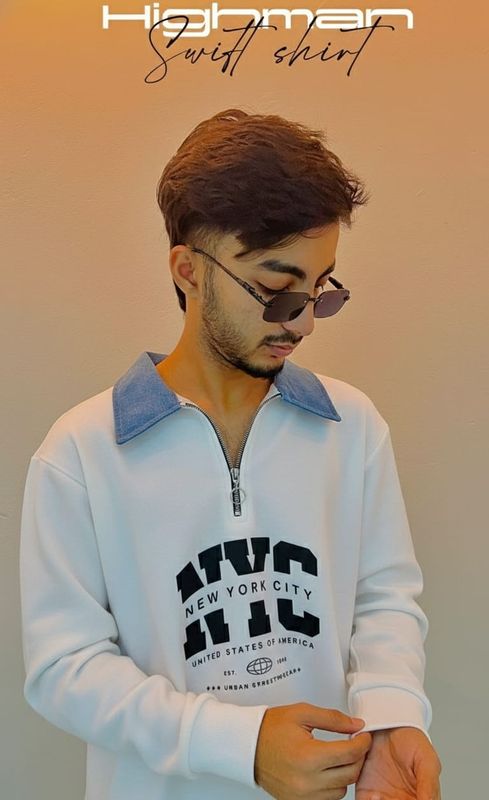 Premium Sweatshirt NYC (White)