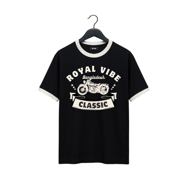 VE Gear “CLASSIC” Black and white Oversized T-shirt
