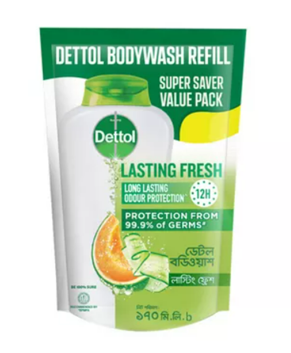 Dettol Lasting Fresh Bodywash Super Saver Value Pack 170 ml
