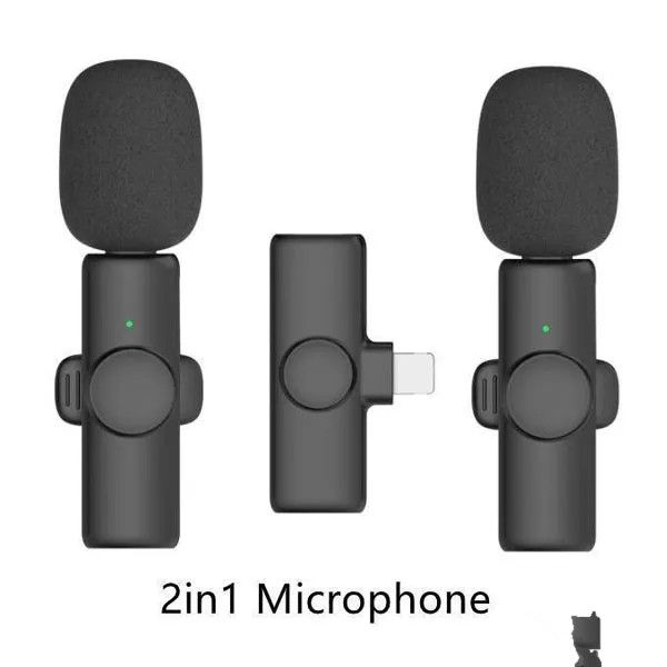 K9 Double Wireless Microphone 2 in 1