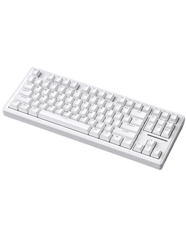 XINMENG M87 PRO Wired ICE BLUE BACKLIT Gasket Mounted Hotswappable Mechanical Keyboard