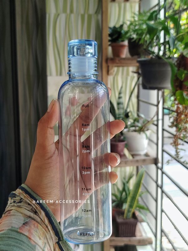 Transparent Water Pot (Blue)