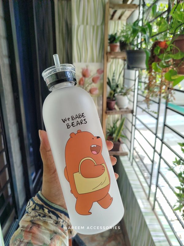 WE BABE BEARS Water Pot (Frosted- Grizzly)