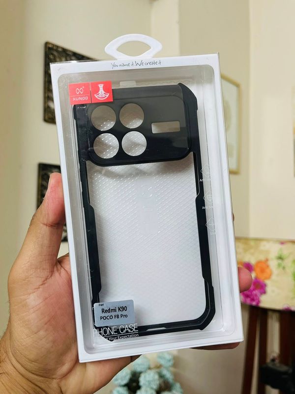 XUNDD For Xiaomi Redmi K90 5G / Poco F8 Pro Case Dropproof TPU + Acrylic Clear Back Phone Cover