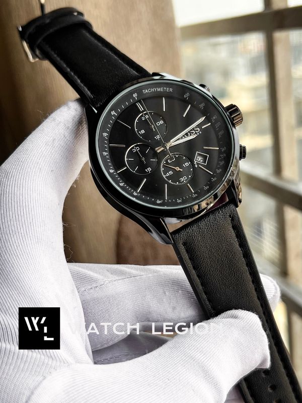BOSS BELT THREE CHRONO FULL BLACK V2