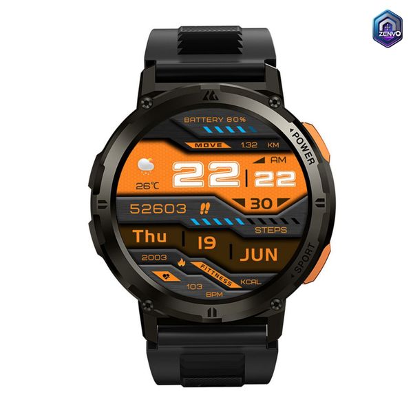 Kospet Tank T2 Smart Watch Special Edition – Black Color