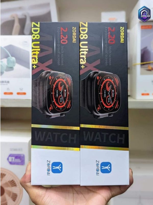 Zordai ZD8 Ultra Max+ Plus Smart Watch-Black