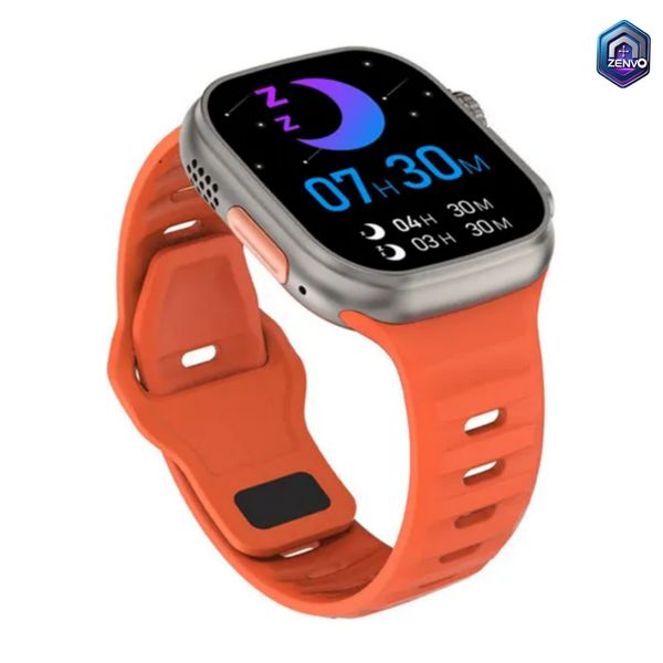 DT NO.1 DT8 Ultra Smart Watch- Orange Color