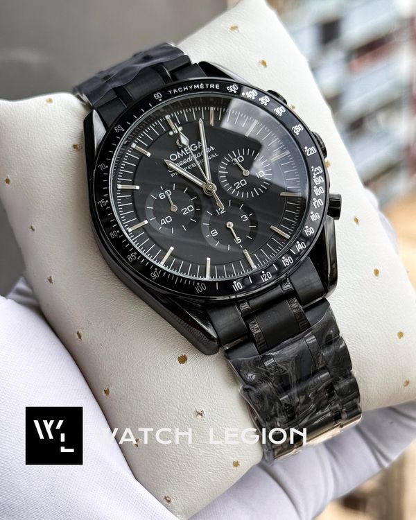 OMEGA CHAIN CHRONOGRAPH FULL BLACK