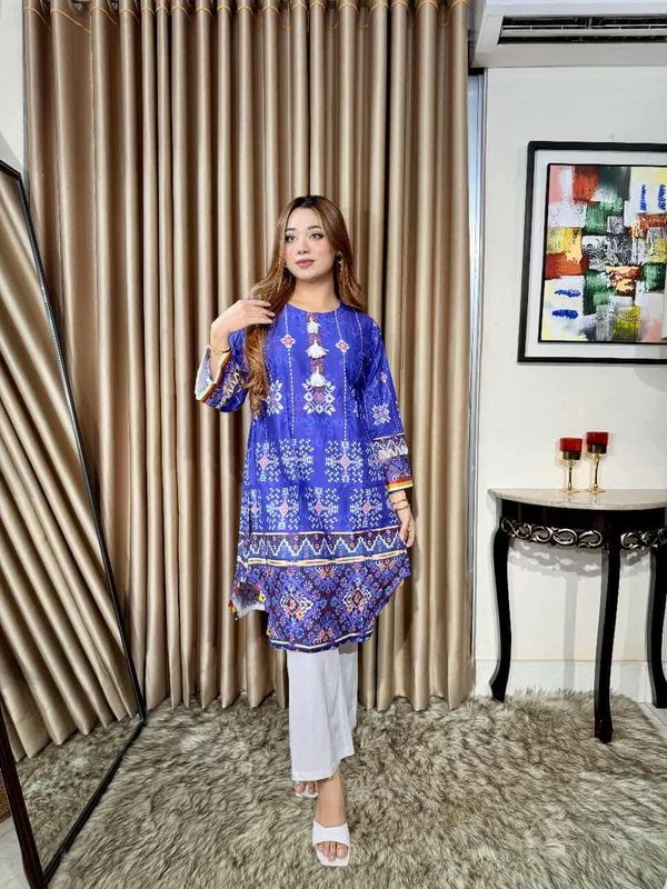 Pakistani Digital Print One Piece