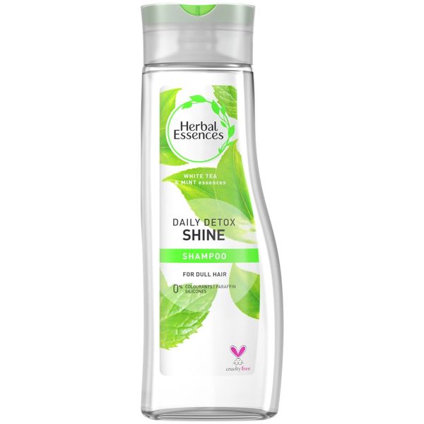 Herbal Essences Daily Detox Shine White Tea and Mint Shampoo 400ml