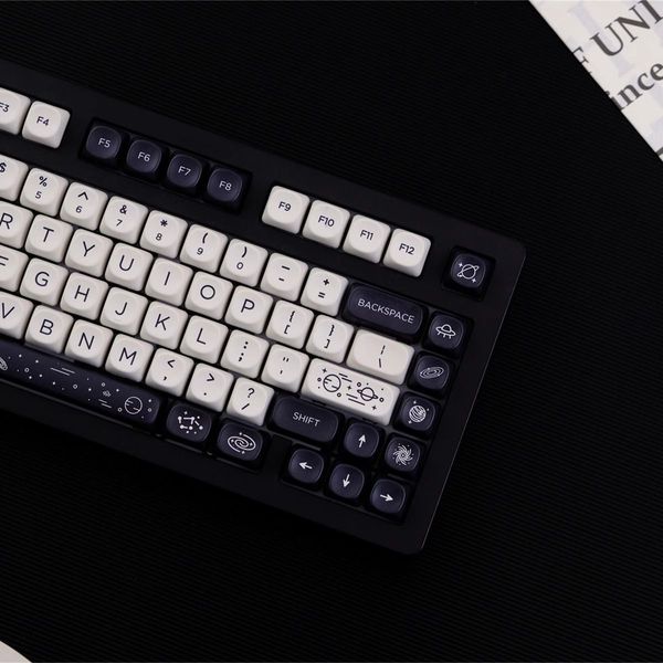 GMK Milky Way White 126 Keys - MOA Profile Keycap