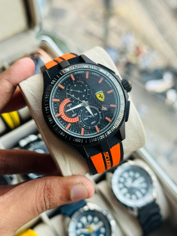 Ferrari Chronograph Watch || AA Grade Master Copy