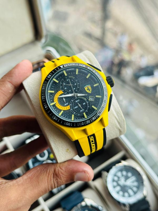 Ferrari Chronograph Watch || AA Grade Master Copy
