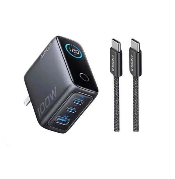 Anker 100W Smart Display Fast Charger Lite (B121B) – Chinese Version