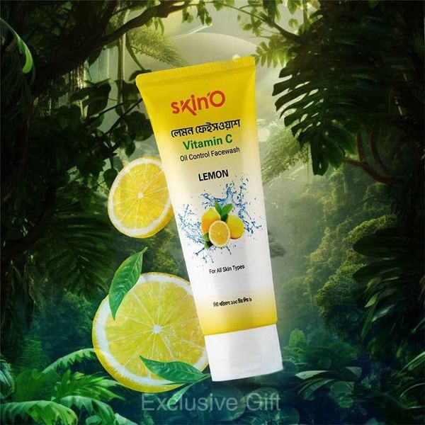 skin'O vitamin c lemon face wash