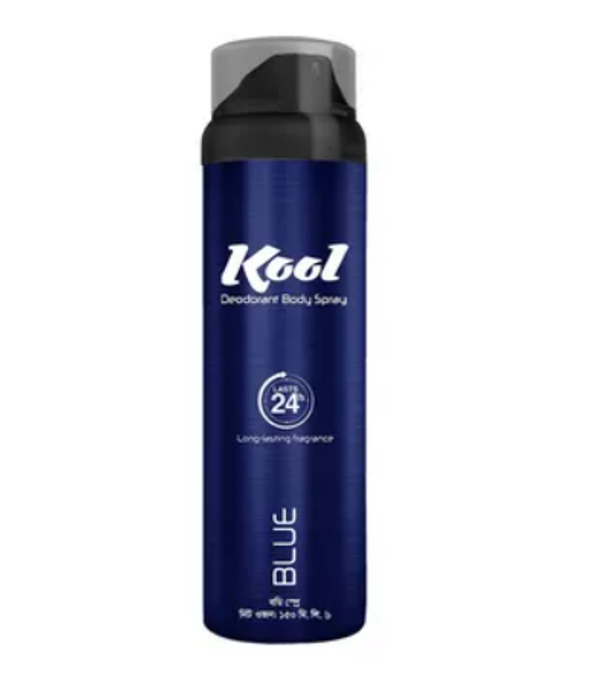 Kool Deodorant Body Spray (Blue) 150 ml