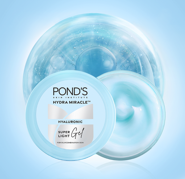 POND'S Super Light Gel Oil-Free Moisturize with Hyaluronic Acid & Vitamin E 48HR Hydration - Image 2