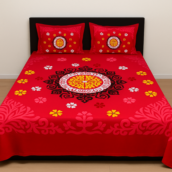 Panel Bedsheet এক ফুলের চাদর