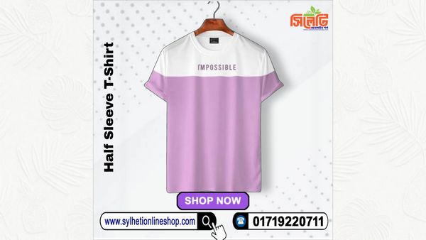 Stylish Half Sleeve T-Shirt (Code: 527300)