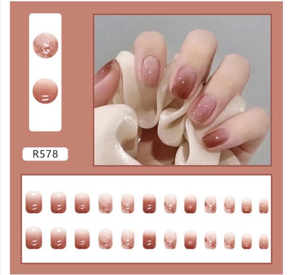 99 Taka only ππππ24 pcs fake nails set π₯Ίπ with glue stick / sticker