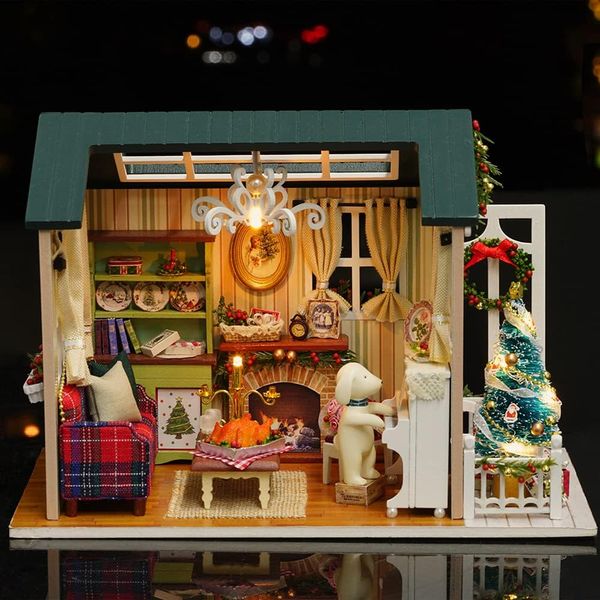 Playmoji DIY Miniature House - Holiday Times (With Dust Cover) - Image 2