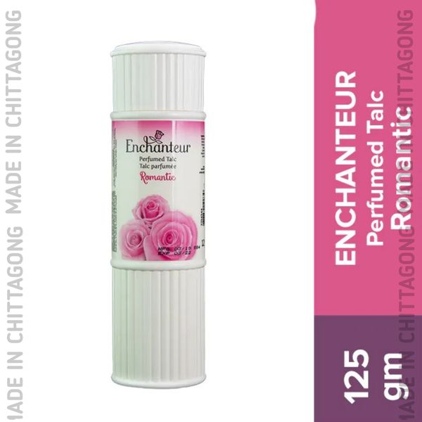 Enchanteur Perfumed Talc Romantic - 125g (Imported from Malaysia)