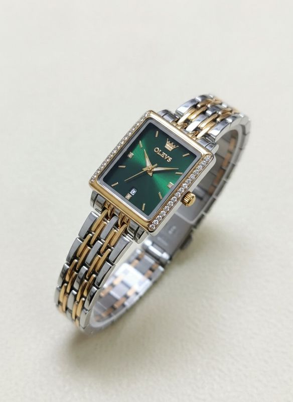 OLEVS Emerald Square Ladies Watch - Image 2