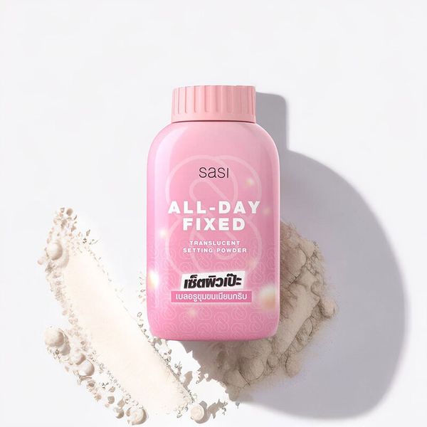 Sasi All Day Fixed Translucent Setting Powder - 50g - 16236