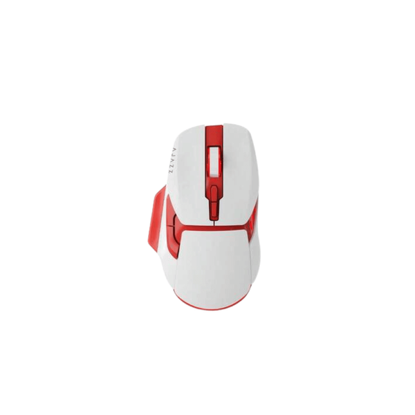 Ajazz AJ039 Gaming Mouse - Red & White Combined (Wired Version)