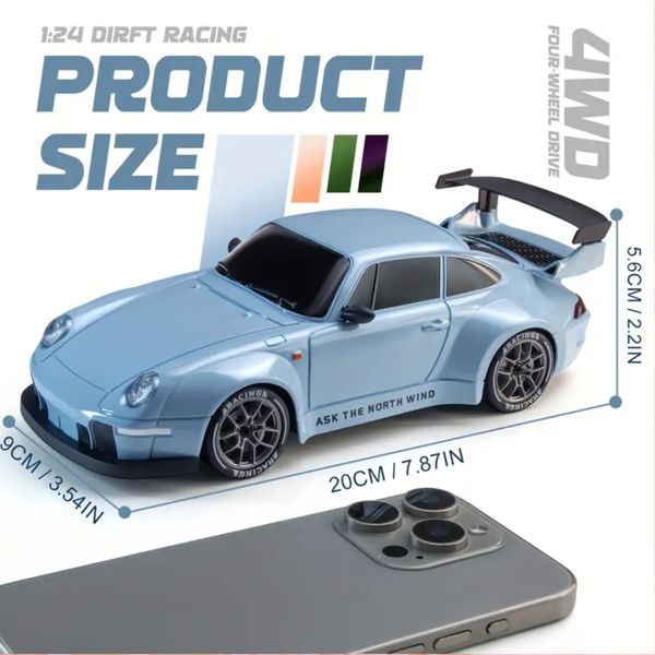 Porsche 911-Sky Blue